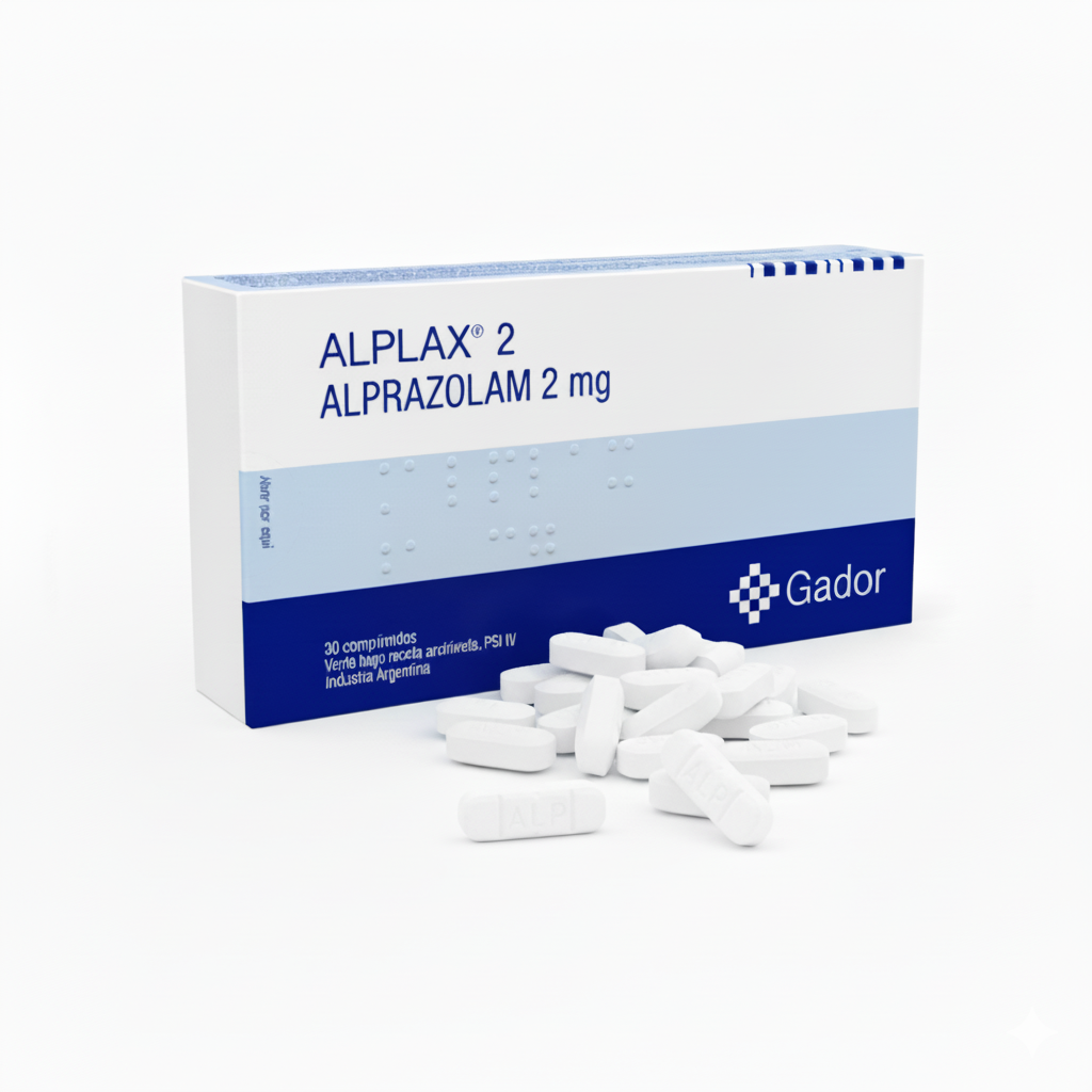 Alprazolam 2mg (Alprax 2 ALP)