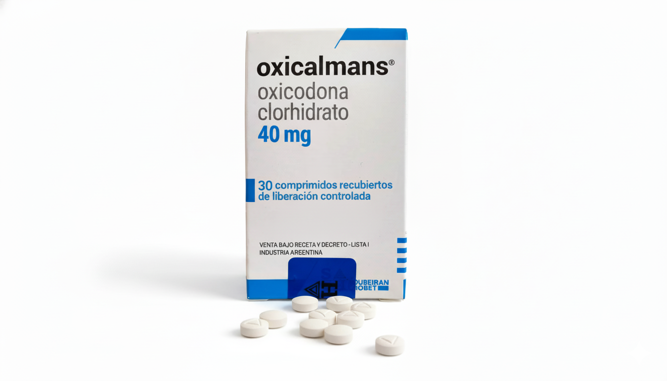 Oxicalmans 40mg (Oxycodone)